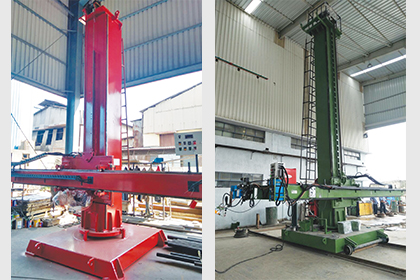 Column and Boom Manipulators